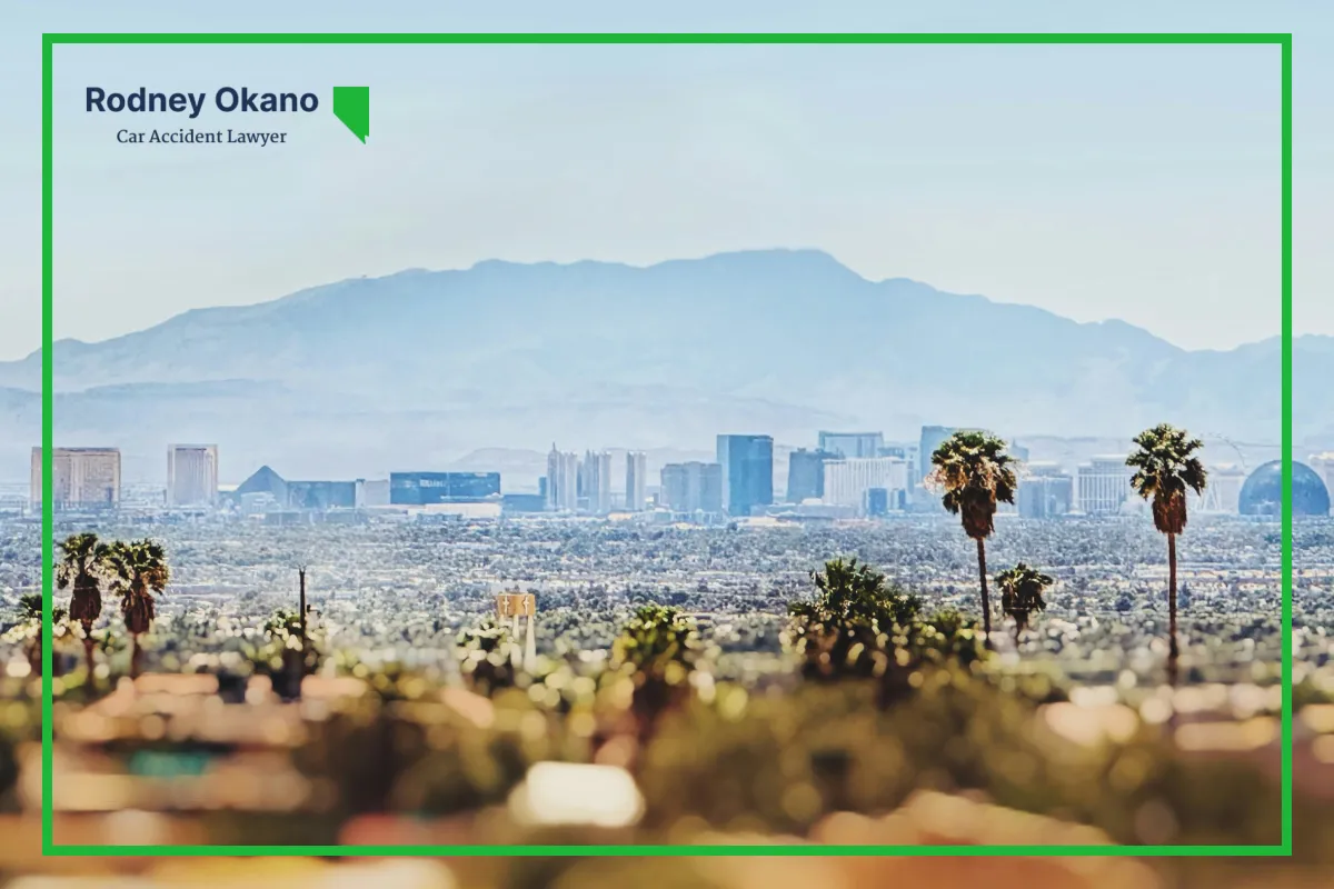 Picture of the Las Vegas Strip taken from Summerlin