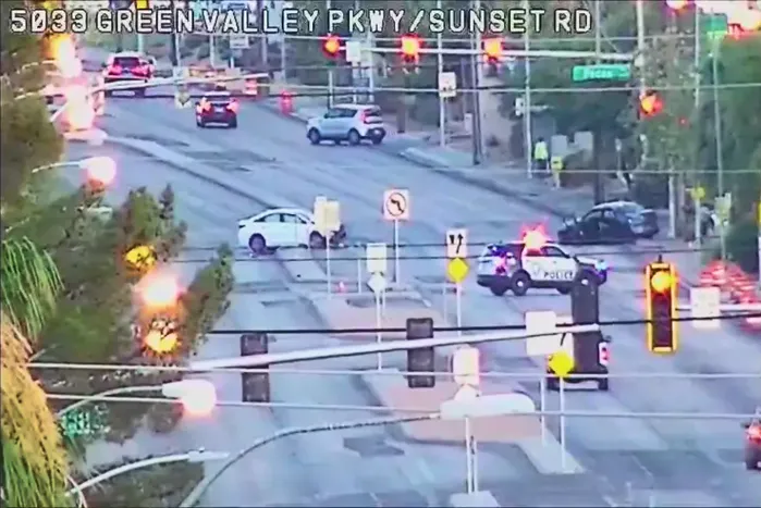 Two Drivers Hospitalized After a Car Crash Near Pecos and Sunset in Las Vegas Cover Image